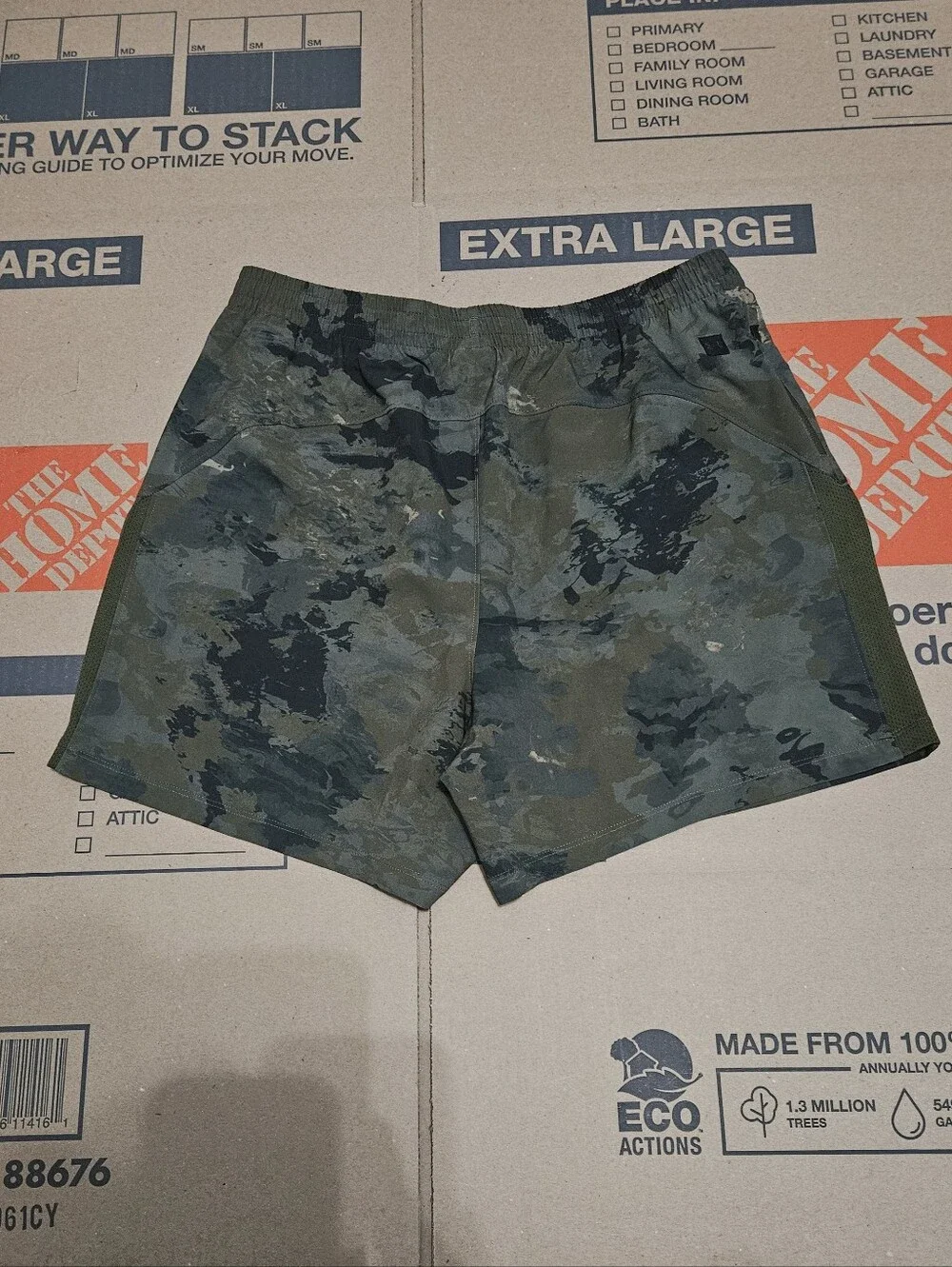 Under Armour Project Rock Camo Shorts